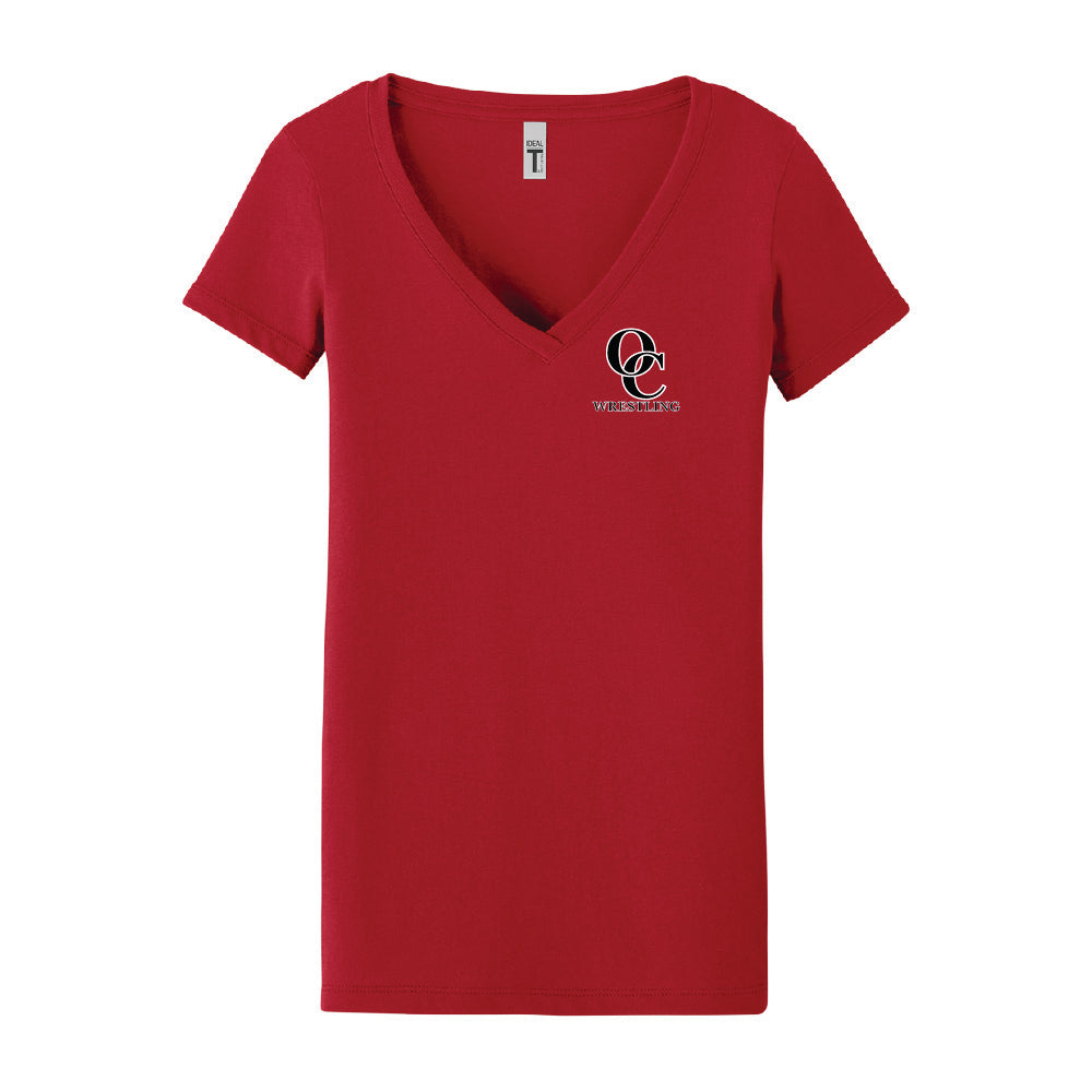 OCW Logo Women's V-neck T-Shirt